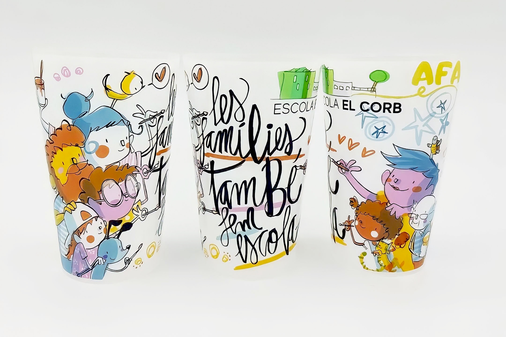 Vasos Personalizados para AFAs y Escuelas