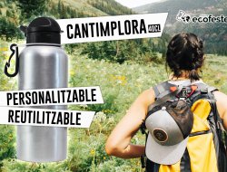 NEW!! Cantimplora personalitzable i reutilitzable 