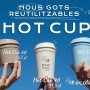 Uneix-te a la sostenibilitat amb els nous Hot Cup!