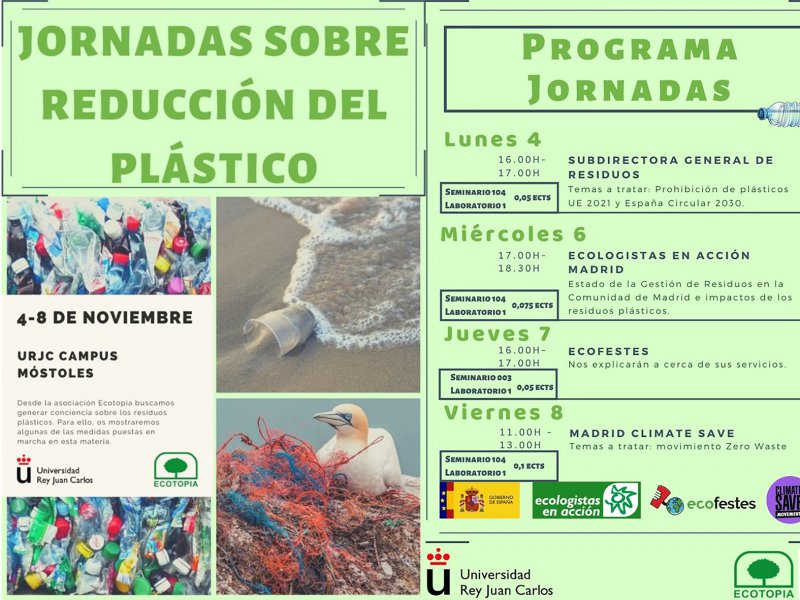 Ecofestes present a les Jornades sobre Reducció del Plástic